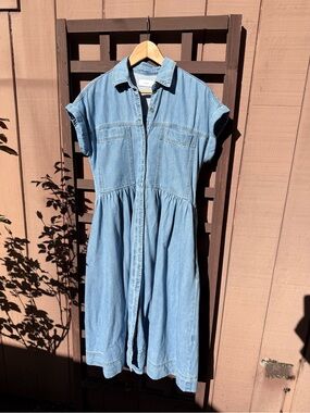 Maye Harper Denim Dress Light Blue XS Like New *Price Firm*